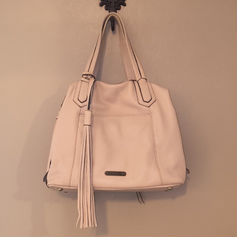 Joelle Hawkens Blush Leather Purse